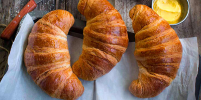 Freshly Baked Gluten Free Croissant