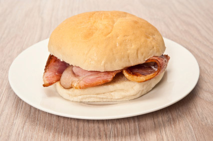 Hot Gluten Free Bacon Barm