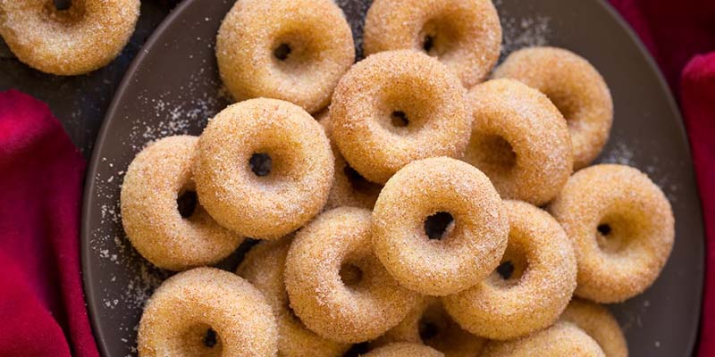 Mini Cinnamon Doughnut Bowl