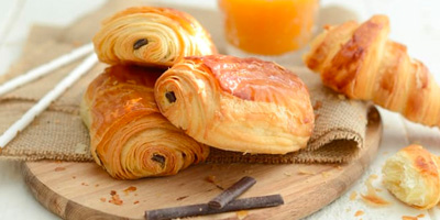 Freshly Baked Pain Au Chocolat