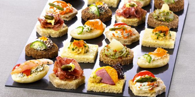 Signature Canape Selection - 3 Items